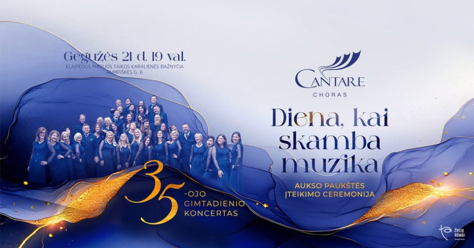 Renginio nuotrauka, Žvejų rūmų mišrus choras „Cantare“. „Diena, kai skamba muzika"