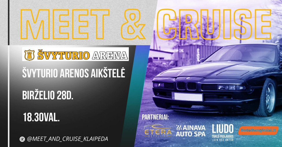 Renginio nuotrauka, Meet&Cruise Autorenginys