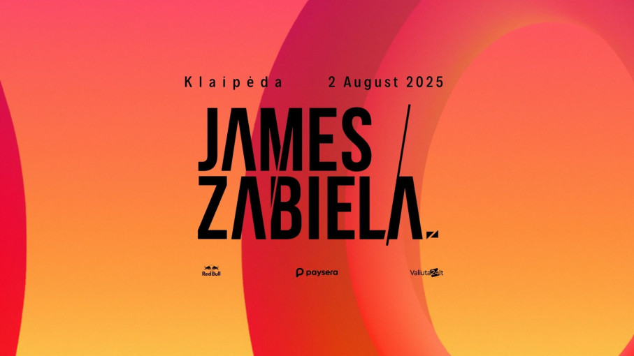 Renginio nuotrauka, JAMES ZABIELA - Klaipėda 2025