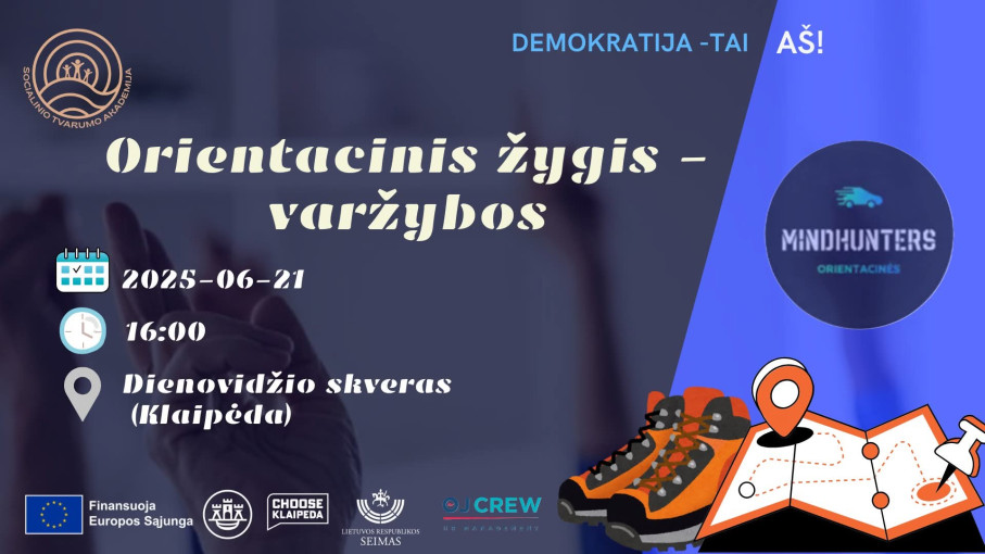 Renginio nuotrauka, Orientacinis žygis - varžybos