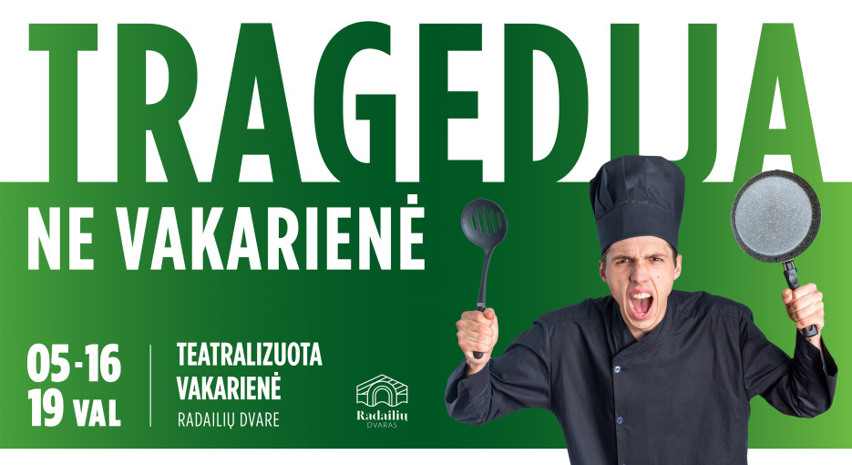 Renginio nuotrauka,  Teatralizuota vakarienė "Tragedija, ne vakarienė"
