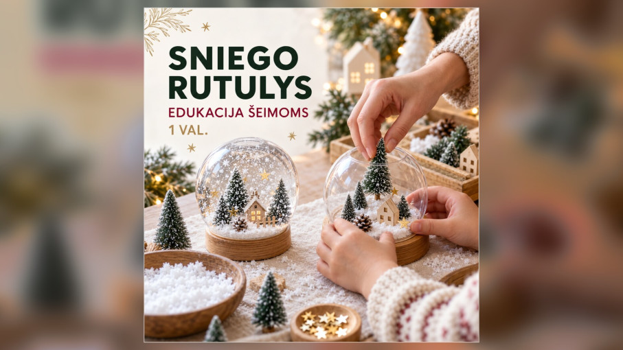 Renginio nuotrauka, Edukacija ,,Sniego rutulys"