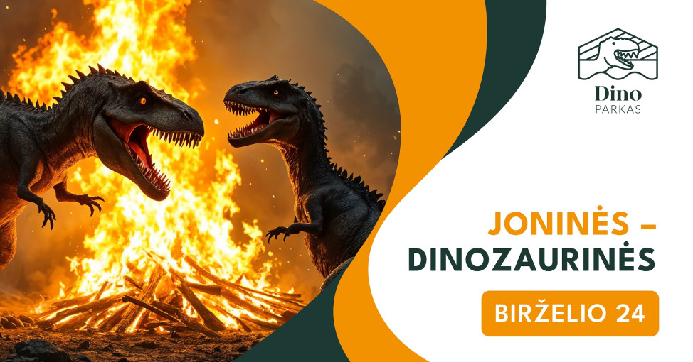 Renginio nuotrauka, Joninės – Dinozaurinės!
