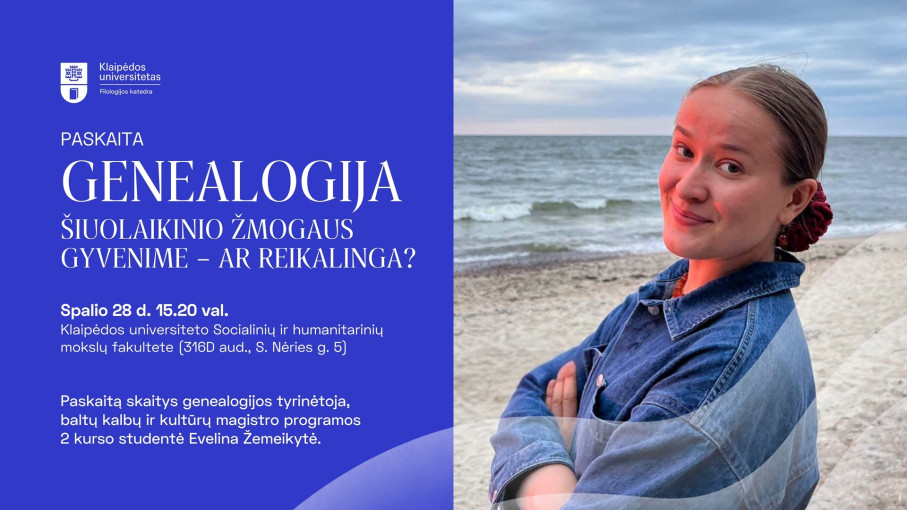Renginio nuotrauka, Paskaita „Genealogija šiuolaikinio žmogaus gyvenime – ar reikalinga?“