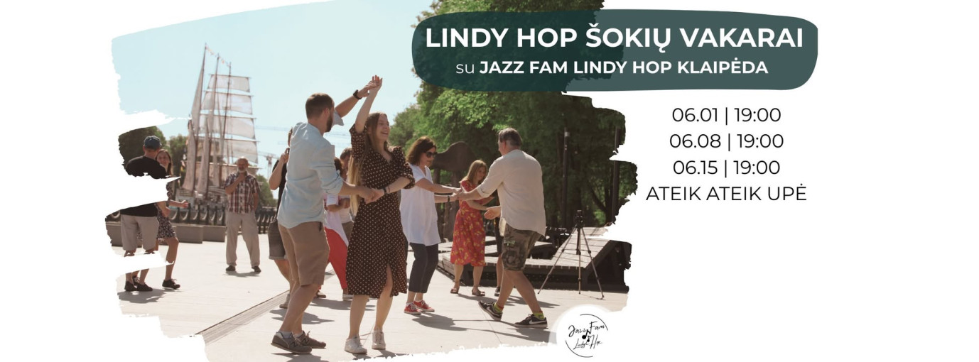 "Jazz Fam Lindy Hop" šokių vakaras