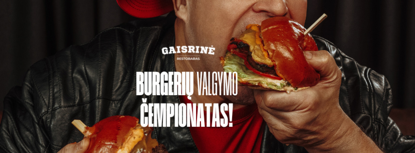 Renginio nuotrauka, Burgerių valgymo čempionatas!