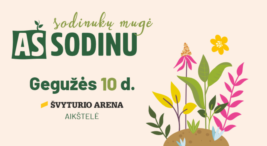 Renginio nuotrauka, Aš sodinu