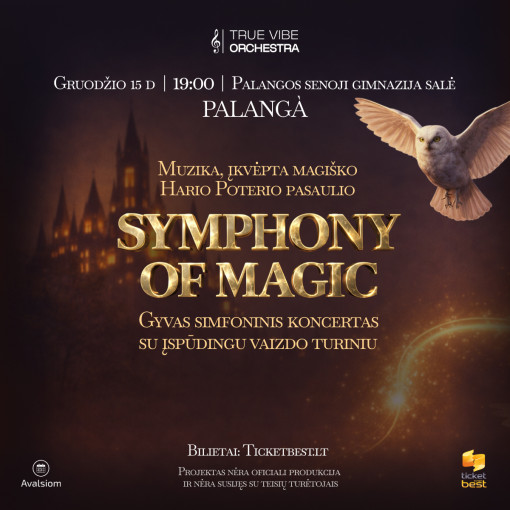 Renginio nuotrauka, SYMPHONY OF MAGIC. Muzika, įkvėpta magiško Hario Poterio pasaulio