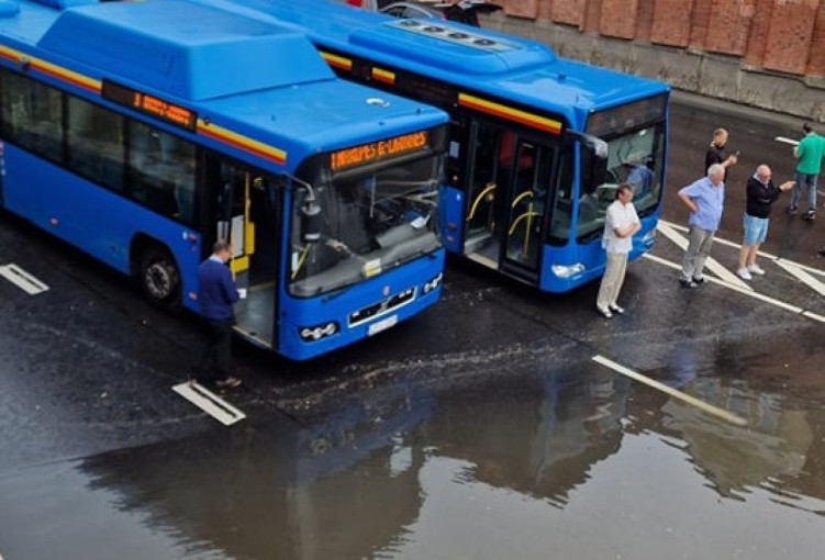 „Klaipėdos vanduo" pateikė savo komentarą dėl patvinusių gatvių