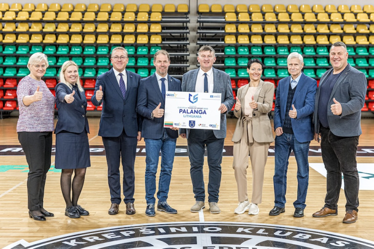 Tarptautinis įvertinimas: Palanga – 2026 metų Europos sporto miestas