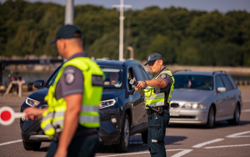 Rugpjūtį policija vykdys eilę reidų keliuose