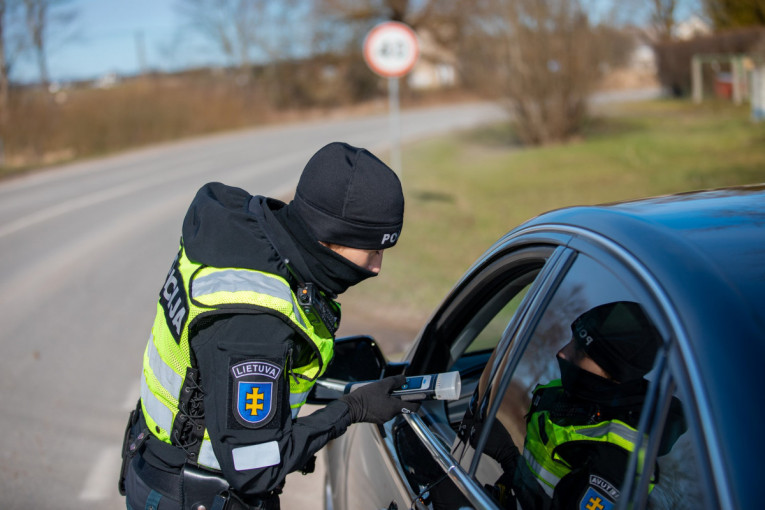 Klaipėdos apskrityje vien per savaitę trikojis užfiksavo virš 400 pažeidėjų