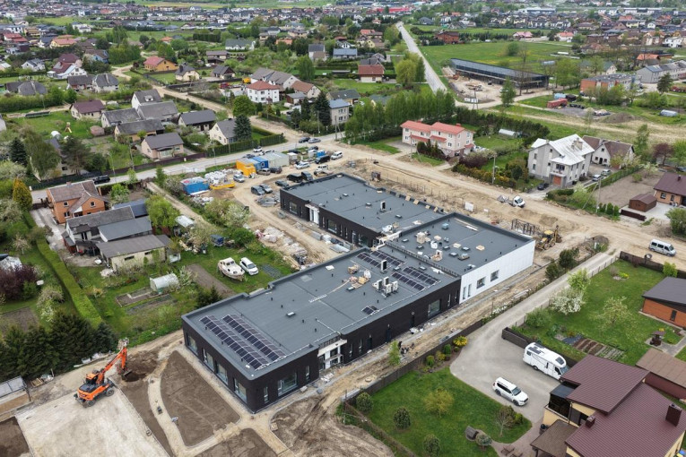 Mazūriškių darželio statybvietėje – vis ryškesni pokyčiai