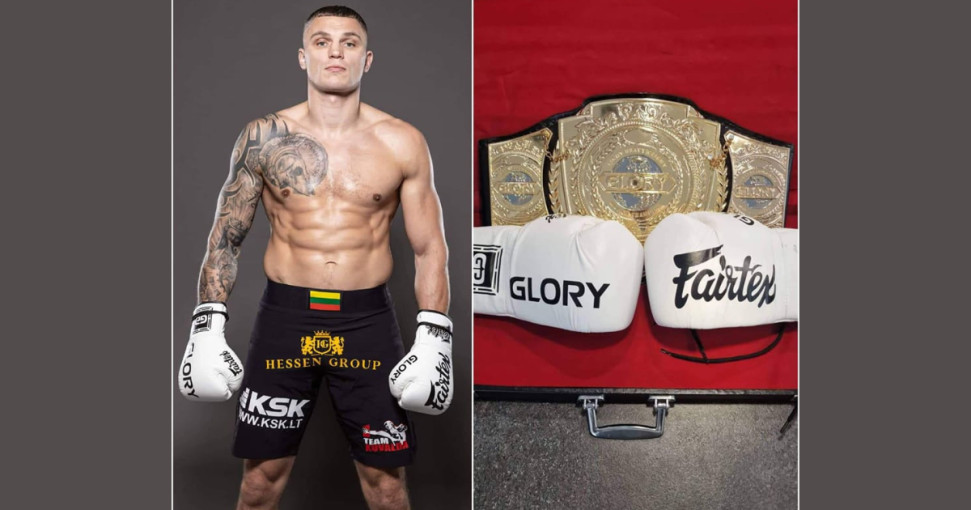 Pasaulio čempionas Maslobojevas skelbia aukcioną – pusę lėšų skirs Ukrainai