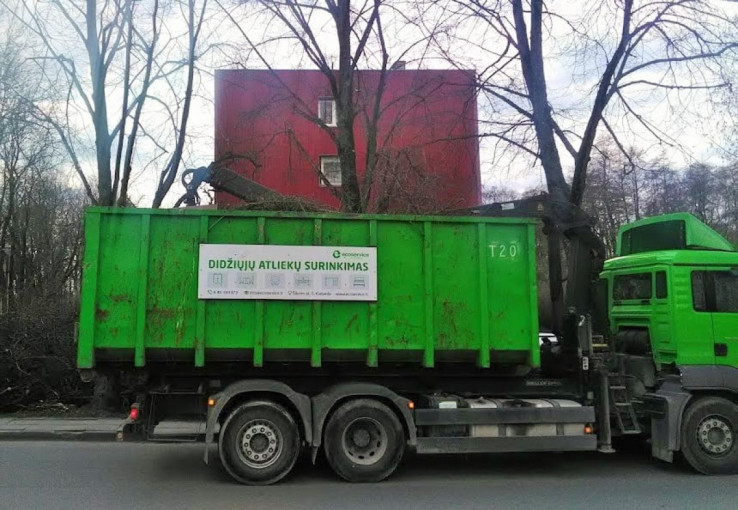 Klaipėdoje KRATC nemokamai surinkinės didžiąsias atliekas