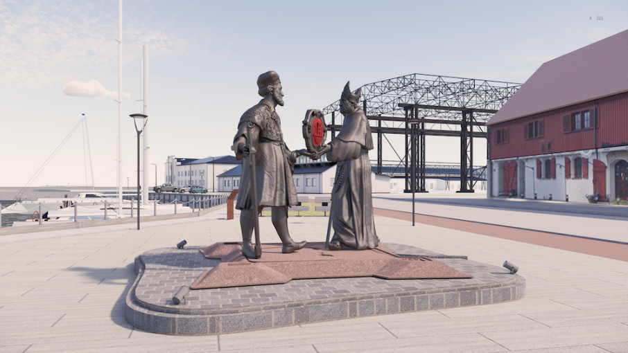 Klaipėdos miesto įkūrėjams įamžinti – keturios memorialinio kūrinio idėjos