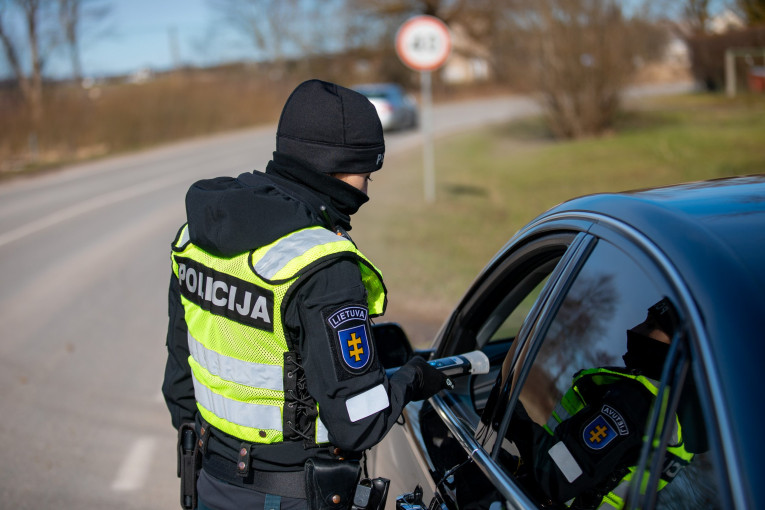 Klaipėdos apskrities kelių policijos pareigūnai per savaitę nustatė 9 neblaivius vairuotojus