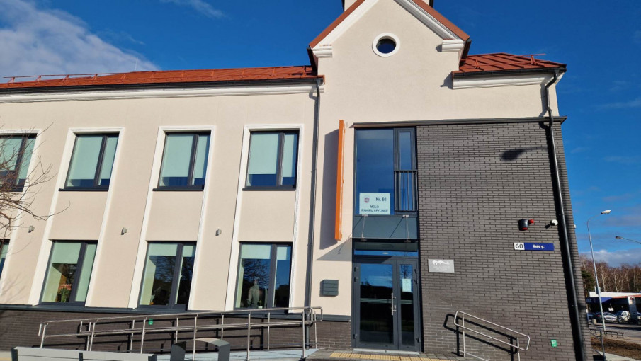Biblioteka grįžta į atnaujintas patalpas Melnragėje