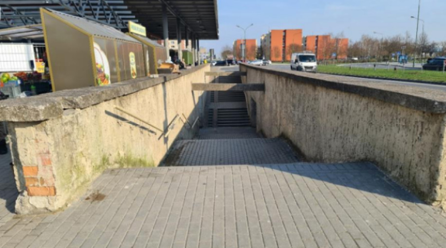 Klaipėdos Vingio pėsčiųjų perėjos atnaujinimas