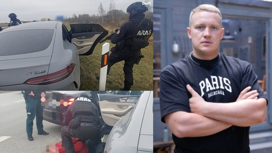 Didelė kriminalistų operacija sulaikant verslininką Igną Jomantą