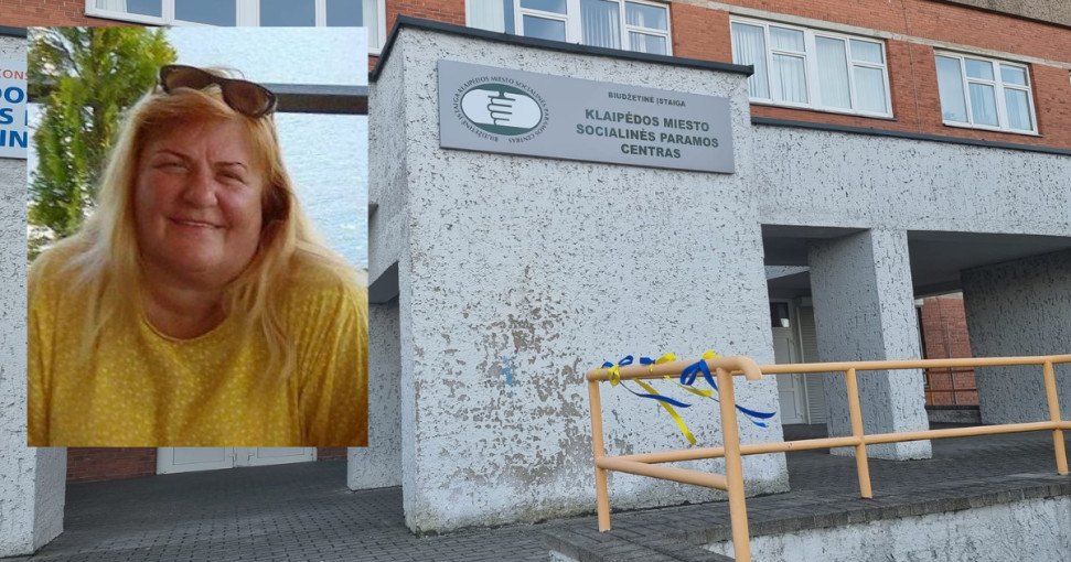 Iš pareigų atšaukiama Klaipėdos Socialinės paramos centro direktorė