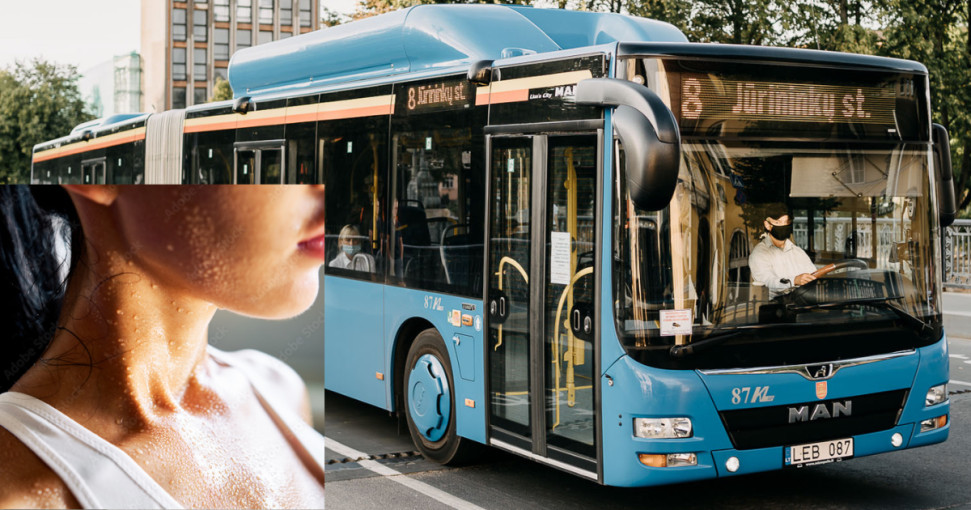 Nepakeliamas karštis Klaipėdos autobusuose: KKT vadovas pateikė dvi priežastis