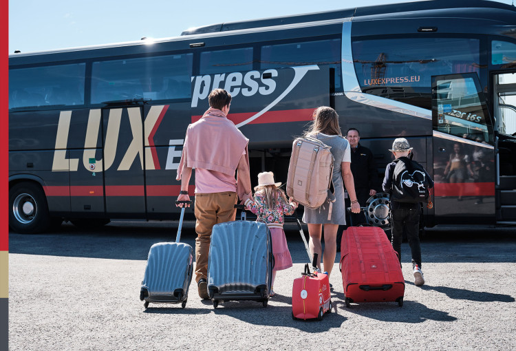 Lux Express didina reisų skaičių iš Klaipėdos į Rygą per Palangą ir Liepoją