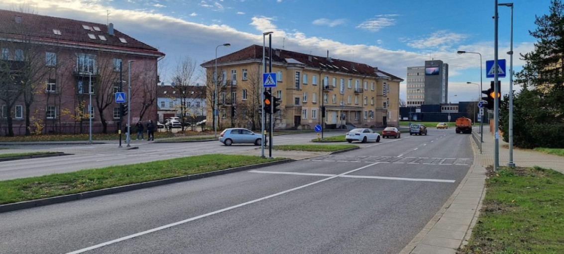 Nuo penktadienio Klaipėdoje pradeda veikti naujas šviesoforas