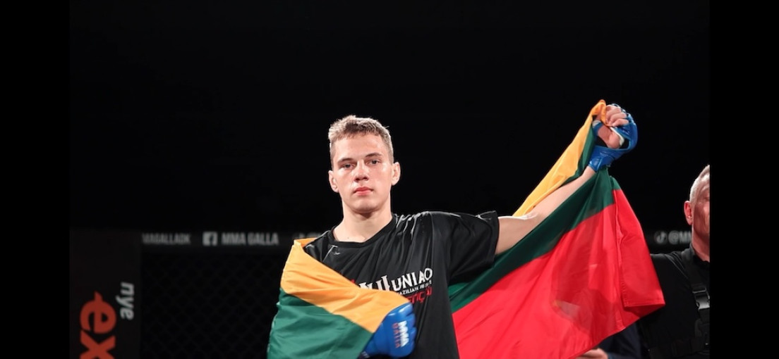 Klaipėdietis Tadd Ilgas – tarptautinio MMA turnyro Danijoje nugalėtojas