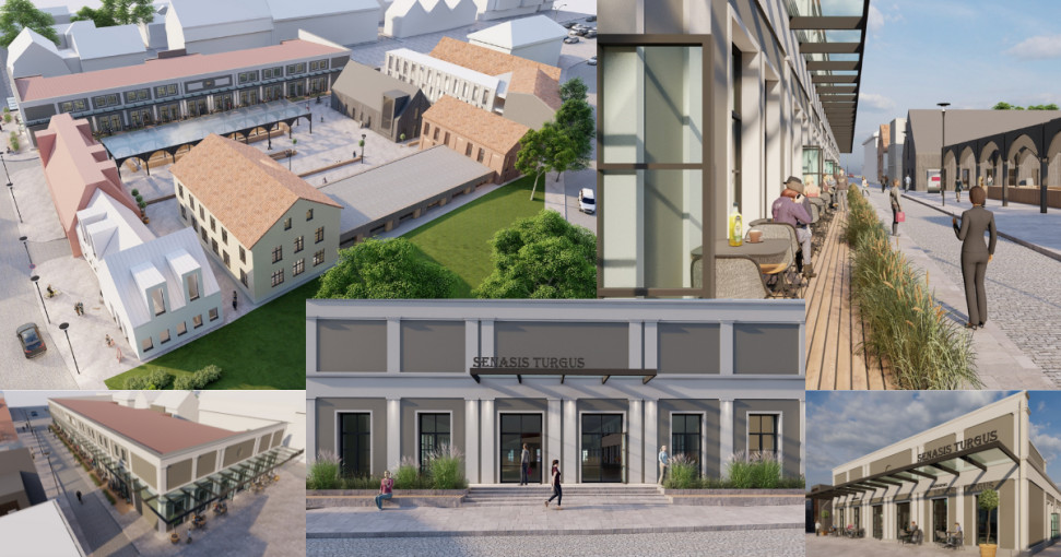 Pamatykite: projektuotojai parodė, kaip po atnaujinimų atrodys Senasis turgus