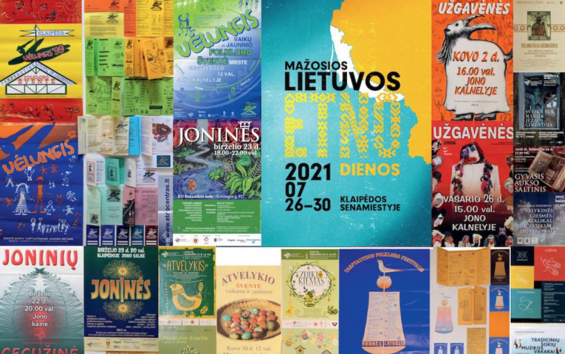 Mažosios Lietuvos etnodienas pasitinka su afišų paroda