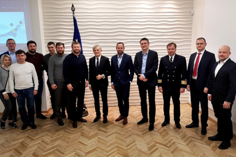 Klaipėdos uoste – svečiai iš Ukrainos