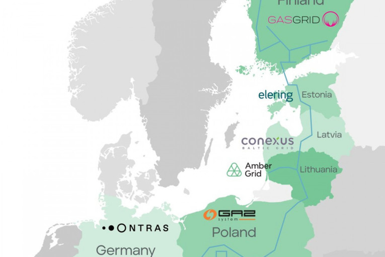 Pradedama rengti Šiaurės ir Baltijos šalių vandenilio koridoriaus studija