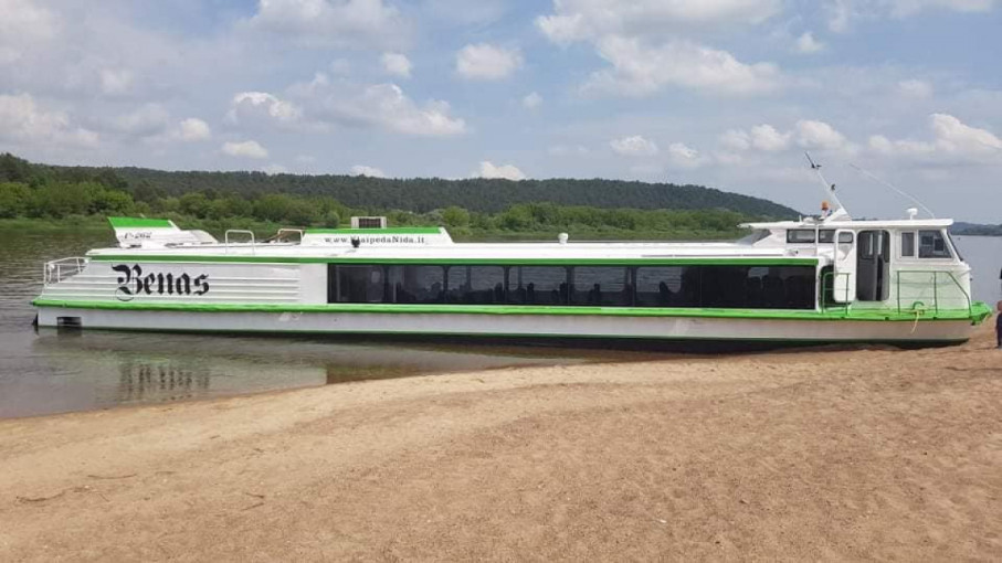 Nuo šiandien modernus laivas reguliariai plukdys maršrutu Klaipėda - Juodkrantė - Nida