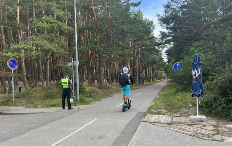 Didesnis Lietuvos kelių policijos tarnybos pareigūnų dėmesys pajūriui