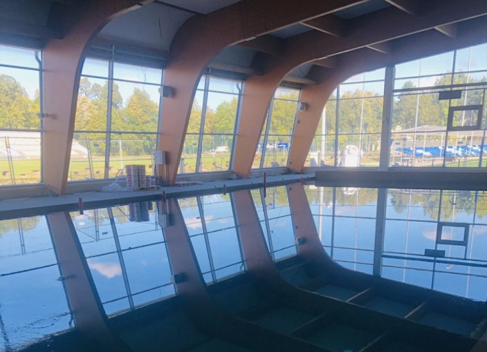 Kretingos sporto ir sveikatingumo komplekse darbai nestoja