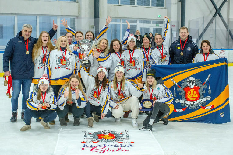 Klaipėdos HC „Klaipėda"  komanda - Lietuvos čempionės