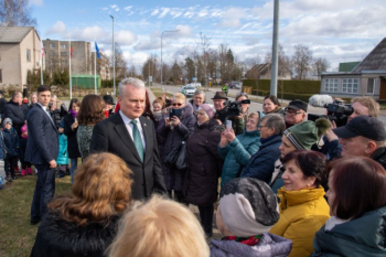 Prezidentas Skuode: vietos bendruomenės yra mūsų pilietinės galios ramstis