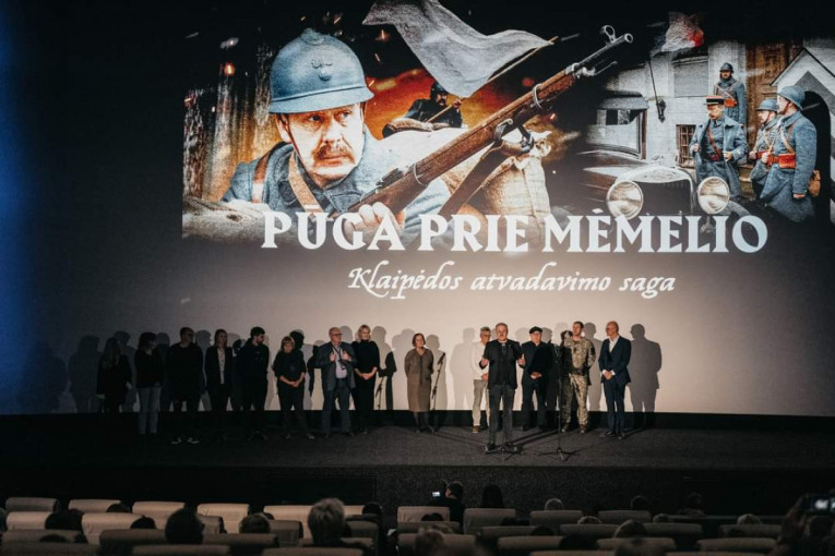 Klaipedoje ivyko istorinio filmo premjera