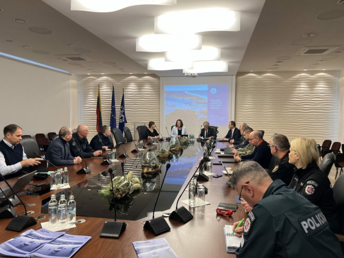 Uosto direkcijoje diskutuojama uostų apsaugos klausimais