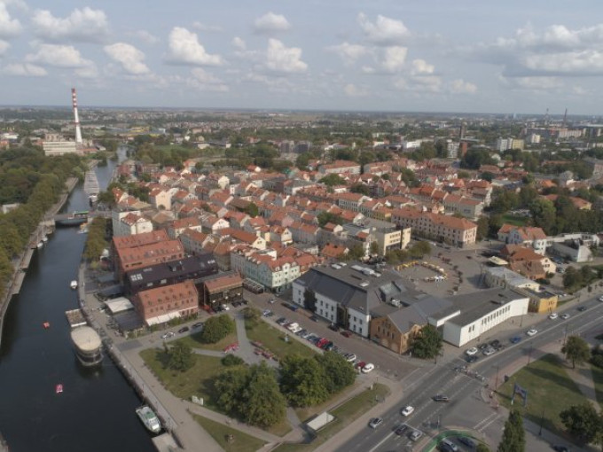 Startuos Klaipėdos senamiesčio gatvių atnaujinimo darbai