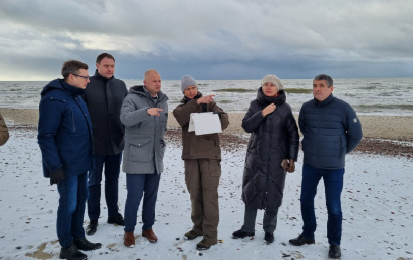 Aplinkos ministras ir miškininkai įvertino žalą pajūriui