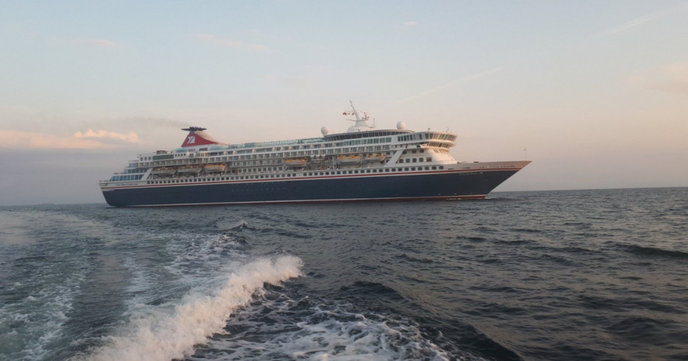 Klaipėdos uoste svečiuojasi kruizinis laineris „Balmoral“