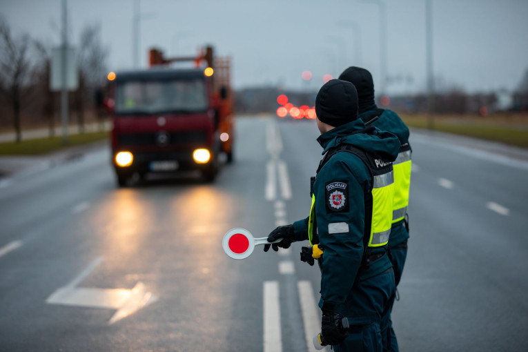 Klaipėdos apskrities kelių policijos pareigūnai per savaitę nustatė 8 neblaivius vairuotojus
