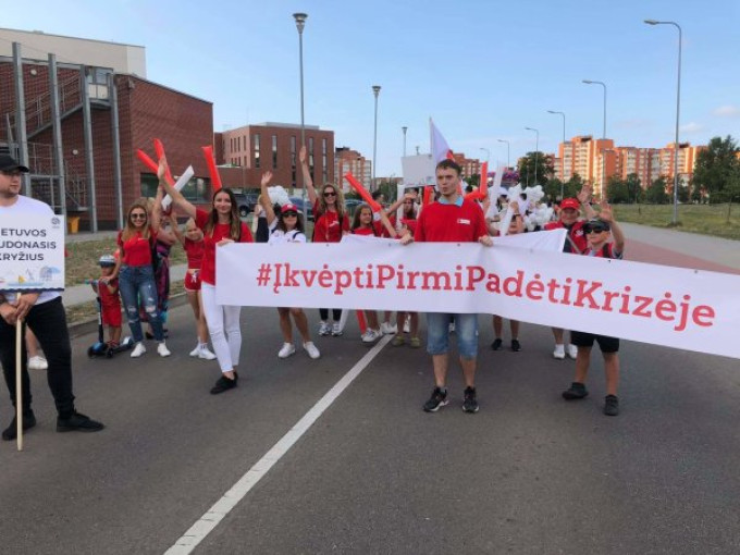 Pritarta: apdovanojimas už metų darbą skiriamas Lietuvos Raudonojo Kryžiaus Klaipėdos skyriui
