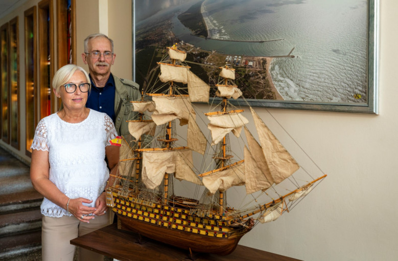 Jūrų muziejaus kolekciją papildė nepriklausomybės akto signataro sukurtas modelis