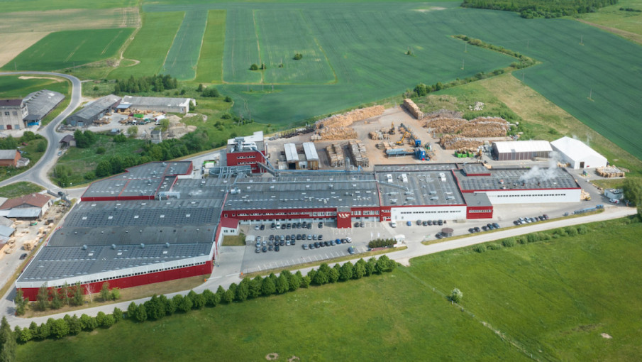 Klaipėdos rajone už 1 mln. eurų įrengta nauja saulės elektrinė