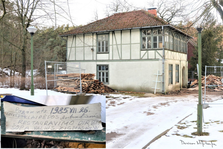Smiltynės viloje rastas savotiškas praeities žmonių palikimas