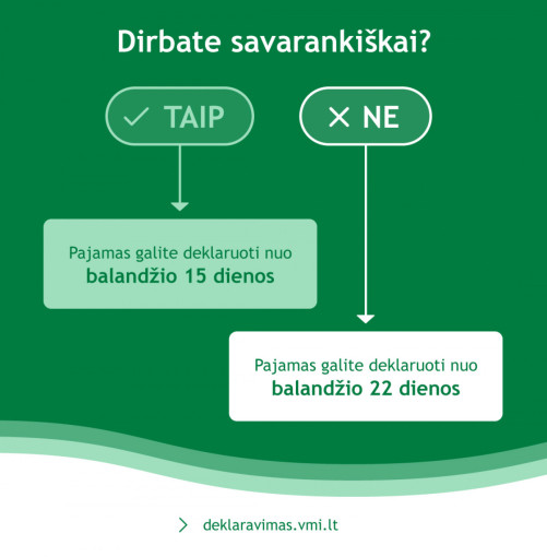 Keičiasi šių metų VMI deklaravimas, jis bus kitoks nei įprasta