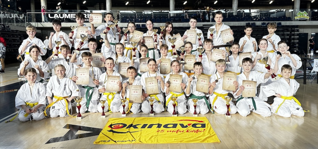 Lietuvos čempionate Klaipėdos „Okinavos“ auklėtiniai iškovojo 23 medalius